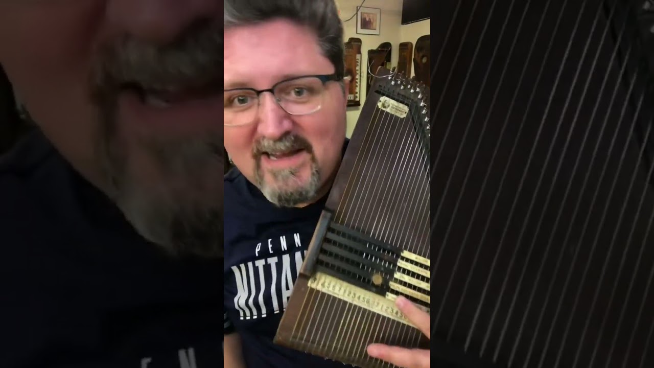 I was wrong. They're 140 year old autoharps! #autoharp - YouTube