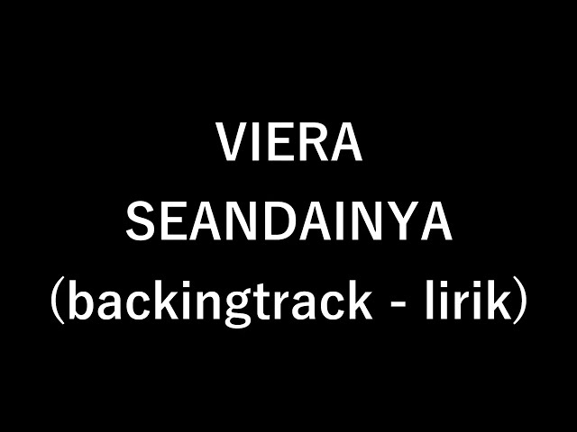 IF (BACKING TRACK) #viera #seandainya #vierratale #backingtrack #backingtracks #youtube class=