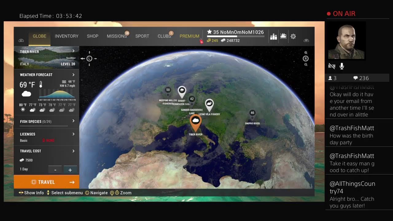 Fishing planet, Saint Croix Lake