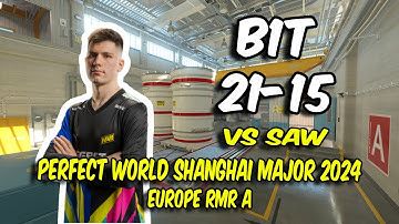NAVI b1t (21/15) vs SAW (Nuke) @ Perfect World Shanghai Major 2024 Europe RMR A | CS2 POV