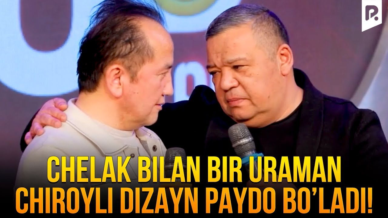 Valijon Shamshiyev   Chelak bilan bir uraman Chiroyli dizayn paydo boladi