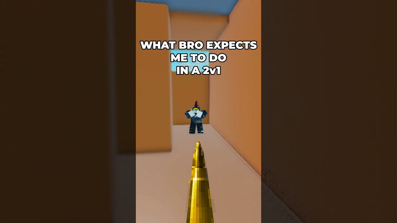 How bro wants me to play the 2v1... 😭#rivals #roblox #robloxrivals