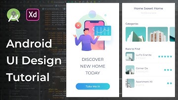 Rent House UI Animation Adobe Xd to Android Studio Tutorial