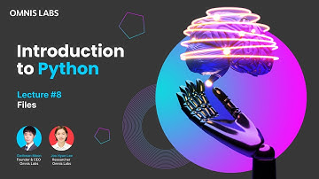 Introduction to Python #8 - Files