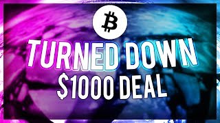 I turned down a $1000 ICO Deal for One Video?!?! (Cryptocurrency) | AHFRICKIN
