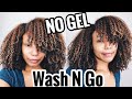 SOFT AF WASH AND GO WITHOUT GEL ON THICK TYPE 4 HAIR