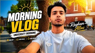 A Peaceful Morning at My University π¨π³ | Cinematic Campus Vlog | Rayhan Atlas