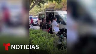 Detienen a extranjeros en redadas migratorias inéditas en Ciudad de México | Noticias Telemundo
