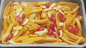 Đặc biệt cách làm mới này CỦ CẢI TRẮNG  NGÂM NƯỚC MẮM  giòn ngon để được lâu không cần phơi nắng