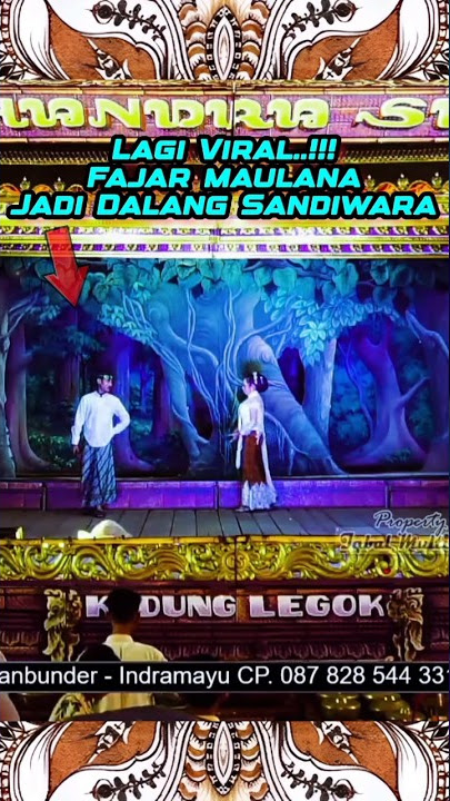 Pertama Kalinya Fajar Dalang Depok Ikut Sandiwara Chandra Sari #shorts