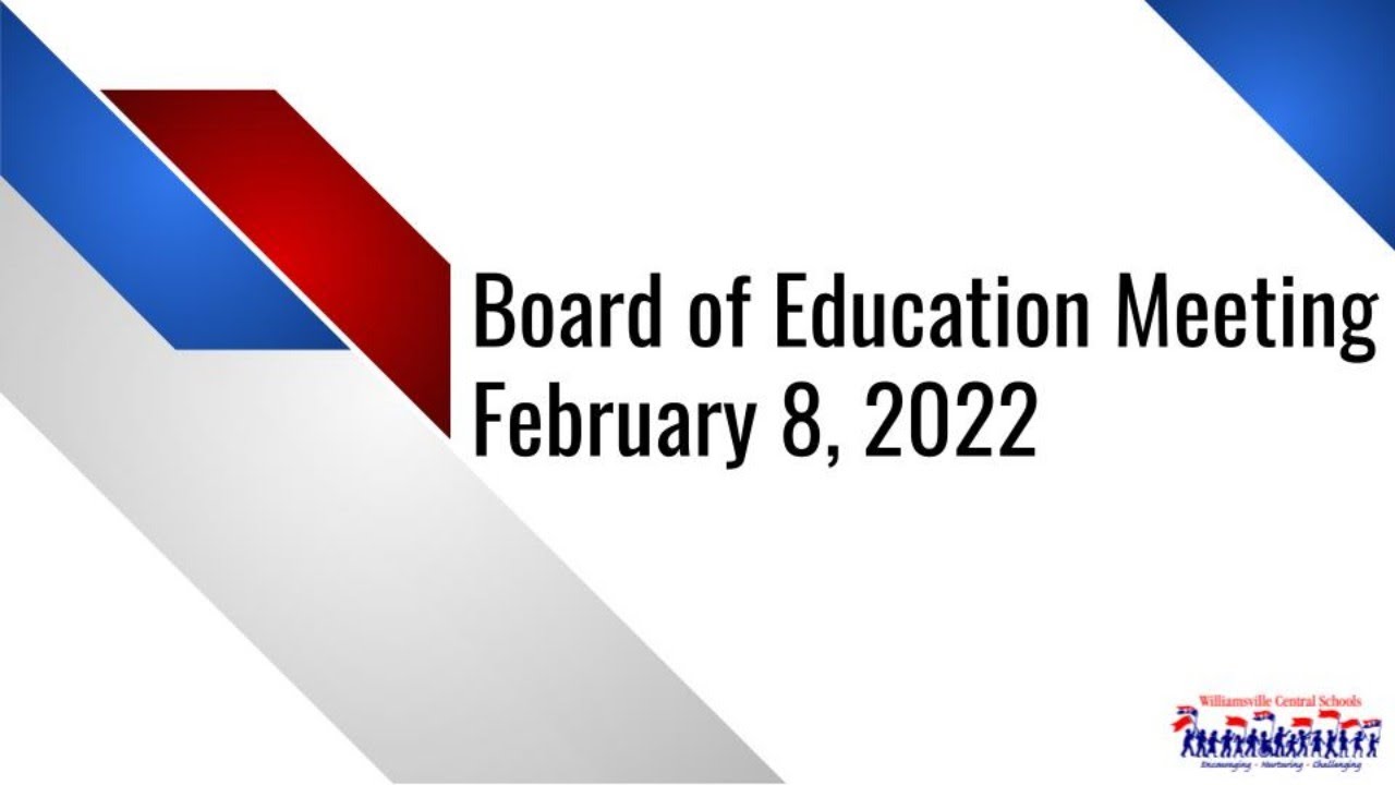 February 8, 2022 - Board of Education Meeting - YouTube
