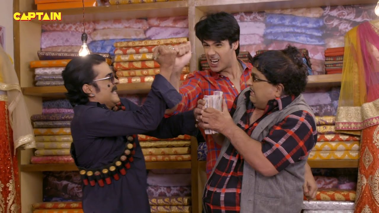 डाकू से बचाई जीजा जी ने सेठ जी की जान || Jijaji Chhat Per Hai || E.P. 334