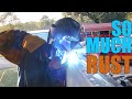 BUILDING MY BROTHERS DREAM 4RUNNER pt. 3: LETS TRY TO WELD