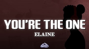 Elaine - You