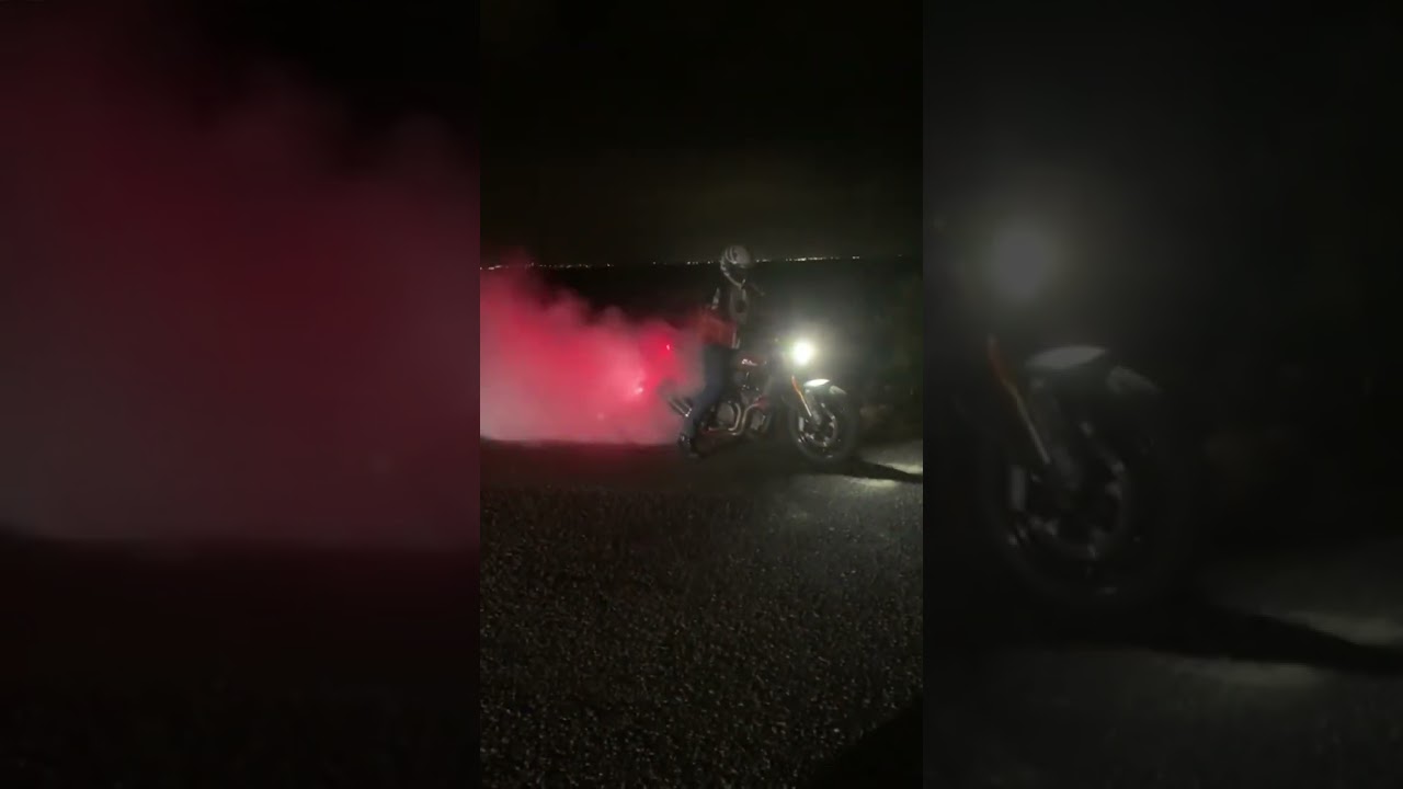 Watch Burn out! Indian FTR 1200 S! on YouTube Watch Burn out! Indian FTR 1200 S! on YouTube
