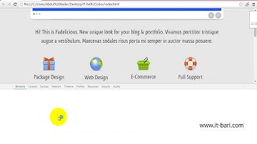 23  Second PSD  Column  PSD To HTML By IT Bari Tutorial