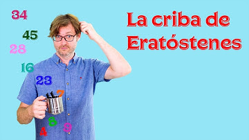 La criba de Eratóstenes.