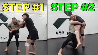 The Perfect Double Leg Set Up for Less Athletic Grapplers in BJJ & Wrestling