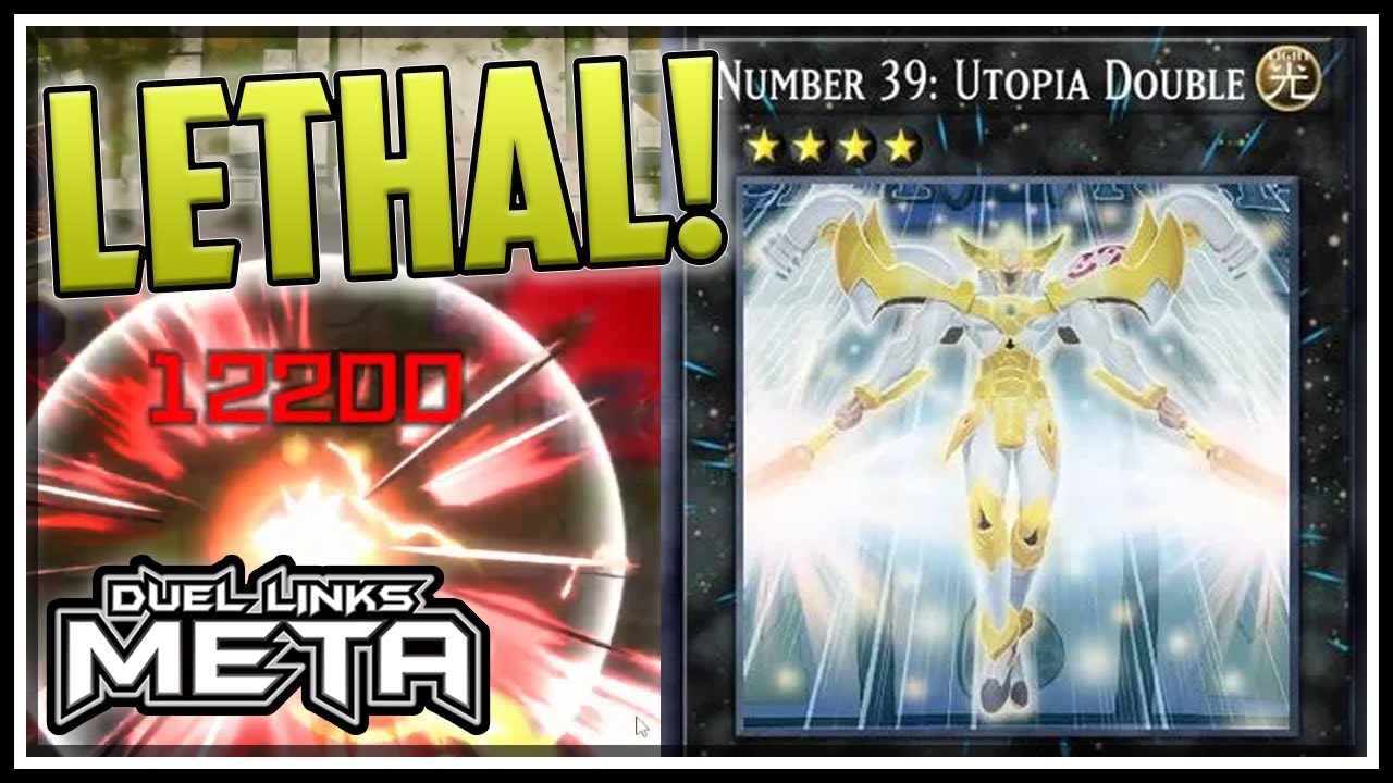 12,000 Damage! LETHAL! Number 39: Utopia Double! [Yu-Gi-Oh! Master Duel] -  YouTube