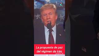 La propuesta de paz del régimen de Irán