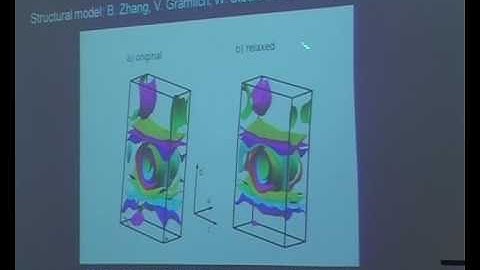 Prof. Janez Dolinsek - "Decagonal Quasicrystals-2D or 3D Solids"