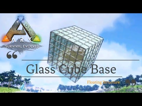 PS4】ARK クリスタルアイルズ編 #21 「ガラスの四角い家」 Glass
