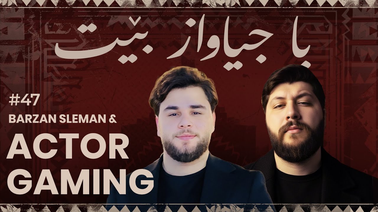 Barzan Sleman with Actor gaming at MIM & Zebaz Podcast 🎙️