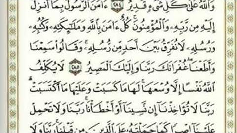 القارئ شيخ شريف _ قراءة جميلة لأواخر البقرة من تراويح 1437 ربيع بوشامة