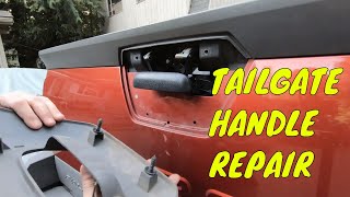 CHEVY AVALANCHE / CADILLAC ESCALADE  TAILGATE HANDLE REPLACEMENT 02-06 AND MAIL CALL!