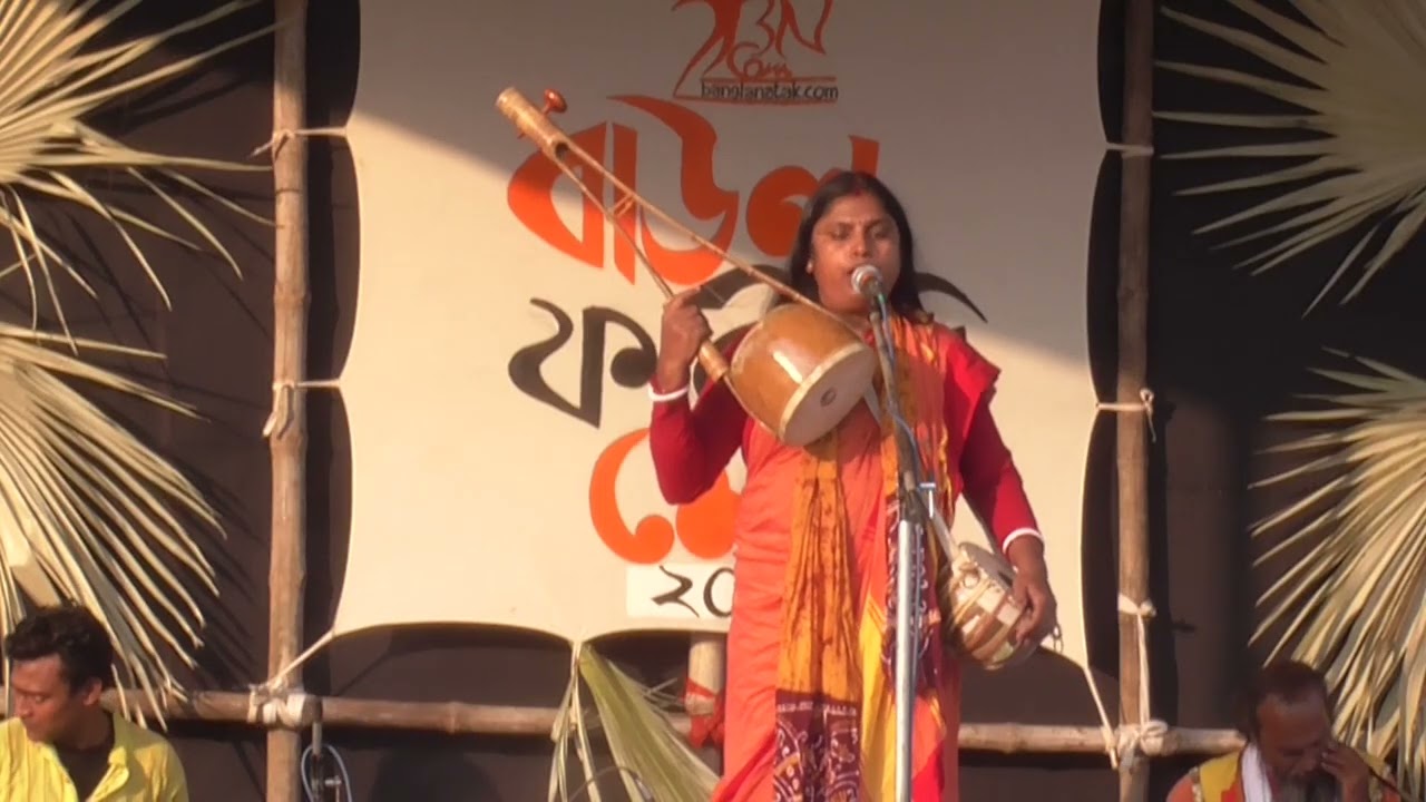 Kobe Sadhu Choron Dhuli Mor Lagbe Gaan by Rakhi | Bannabagram Baul Mela 2025