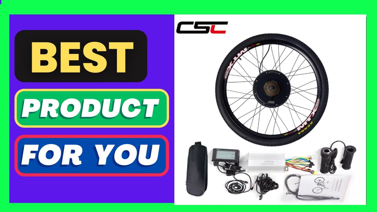 CSC DIY Electric bicycle Conversion Kit 26in 27.5in 29inch rear Wheel 48V