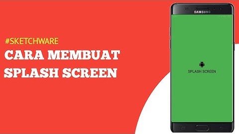 Sketchware Splash Screen