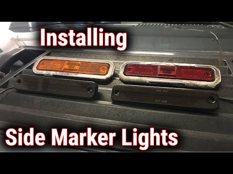 Installing Side Marker Lights