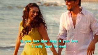 How Deep Is Your Love By The Bee Gees With Lyrics