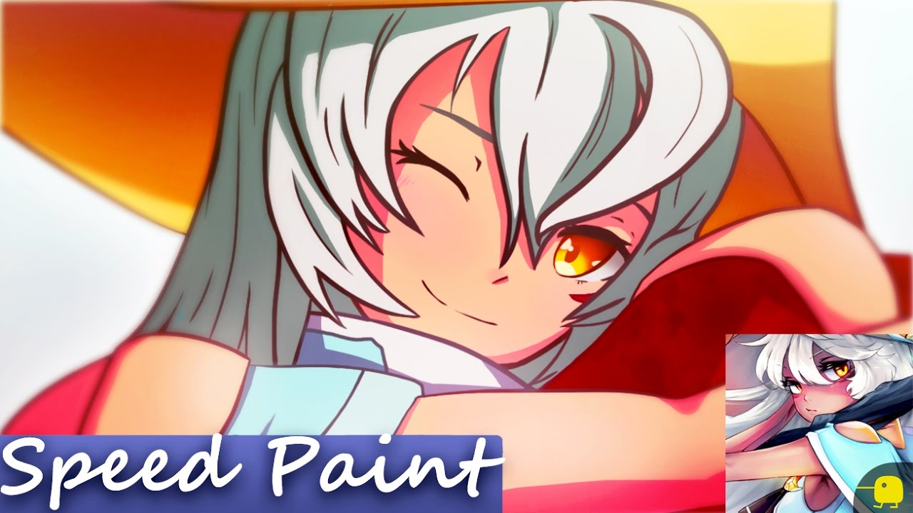 Witch Spring 2 -Luna [ Speed paint ] - YouTube