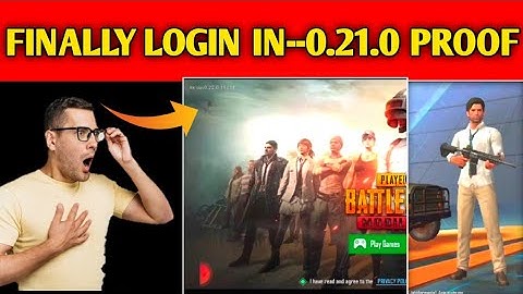 How to login In Pubg Lite Old version 0.21.0 || Pubg Lite New Src 😍|| #pubglitenewsrc