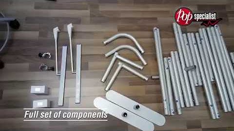 Fast Tension Fabric Backdrop setup Guide