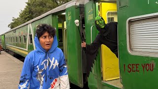 GREEN WITCH AT TRAIN STATION GONE WRONG!😨