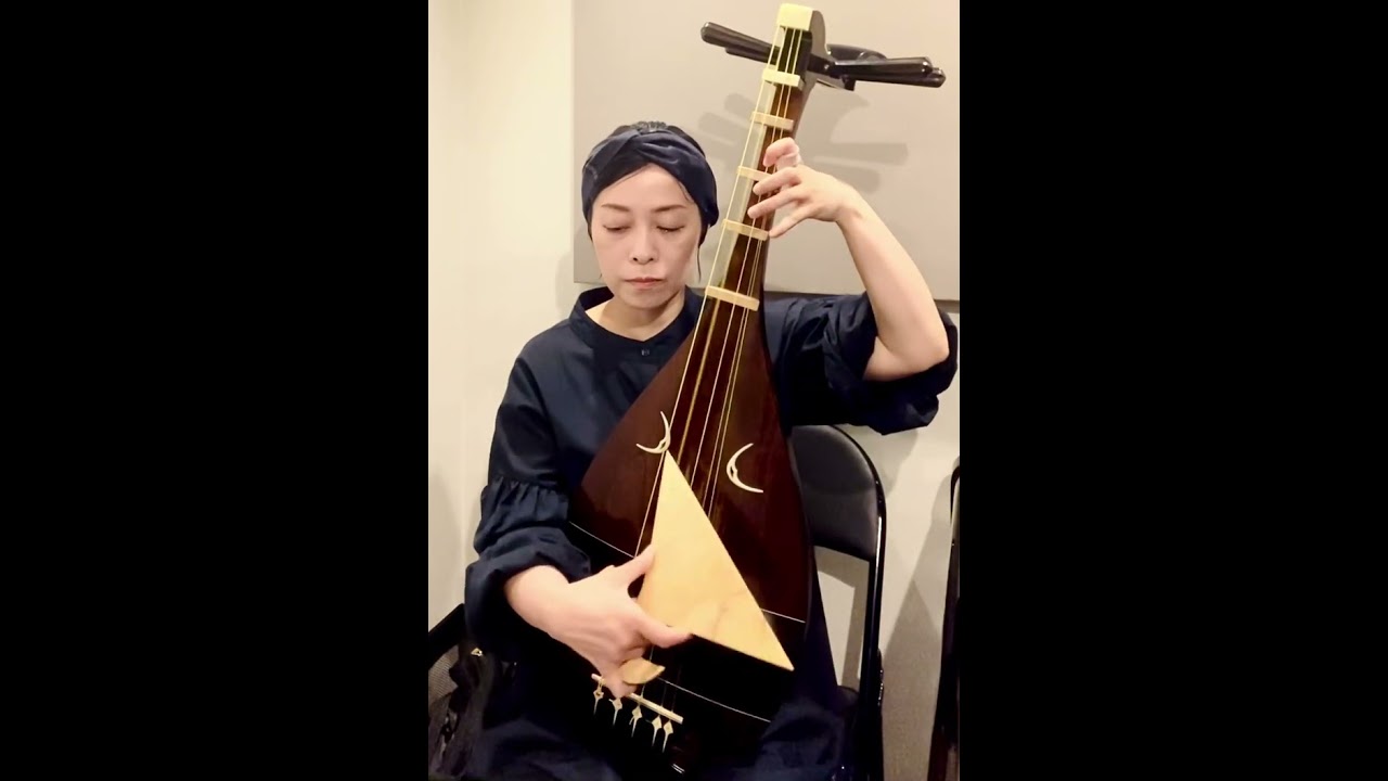 薩摩琵琶「平家物語 敦盛より」崩れ - YouTube