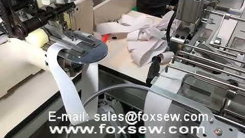 Automatic Elastic Bands Joining Sewing Machine