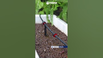 Béc tưới nhỏ giọt nối tiếp In Line 2-4 lít/giờ Elgo - Israel #tuoitudongmaka #tuoinhogiot