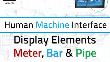 HMI Tutorials  Display Elements Meter, Bar  Pipe