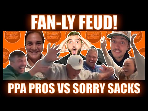 Can PPA Pros Defeat A Group Of Pickleball Fans?! The Pickleball Game Show: Fan-ly Feud - Episode 2!