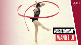 Wang Zilu - Ribbon Magic at the 2024 Olympics! 🎀✨ | Music Monday