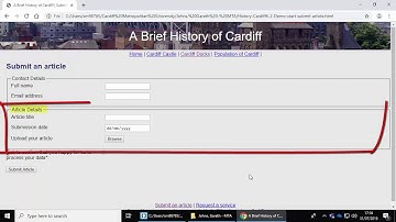 HTML Form structure and accessibility | MTA Web Design Fundamentals | Cardiff Met