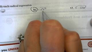 Math 3 Unit 4 Obj 1 Select Problems