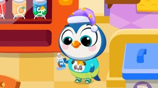Bubbu School #23 (Penguin Playing Toothpaste at the Night) by @Bubadu (S. 1 Ep. 23) screenshot 2