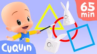 Cuquin and the shapes 🔵🔶❤️ and more educational videos | videos & cartoons for babies