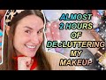 MY MOST MASSIVE MAKEUP DECLUTTER EVER...