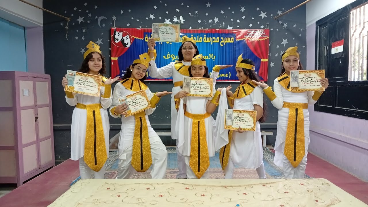 روعه الاتقان ما بين البروفه والعرض استعراض فرعوني (بلدنا حلوه)#محمود_بتاع_المسرح